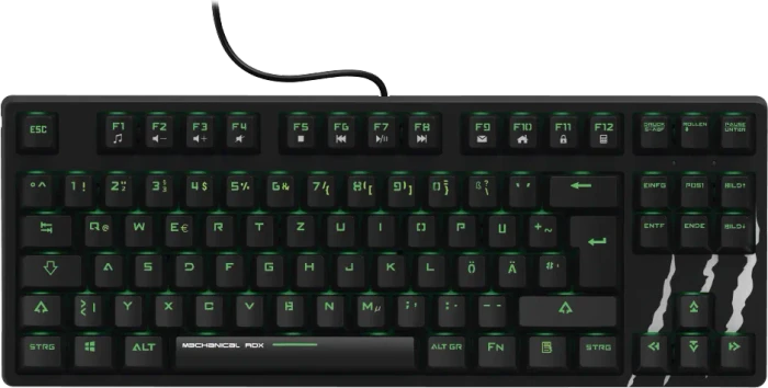 Hama uRage M3chanical RDX Slim-Size Gaming Keyboard, USB, DE
