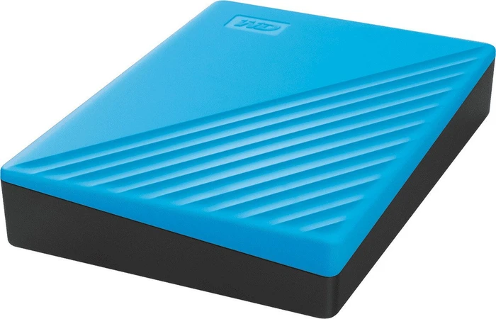 Western Digital WD My Passport Portable Storage, blau, 6TB, USB 3.0 Micro-B