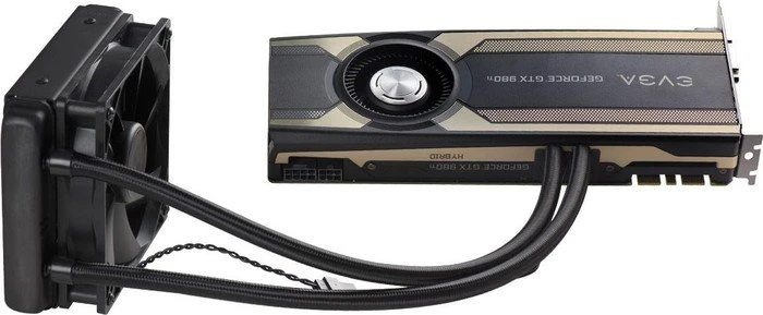 EVGA GeForce GTX 980 Ti Hybrid, 6GB GDDR5, DVI, HDMI, 3x DP