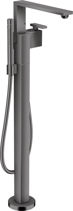 Hansgrohe AXOR Edge Einhebel-Wannenmischer bodenstehend polished black chrome
