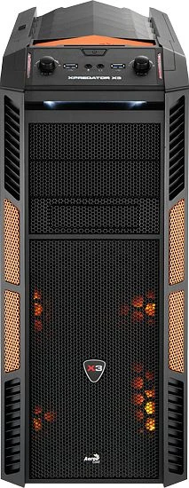 AeroCool XPredator X3 Evil Black Edition, Acrylfenster