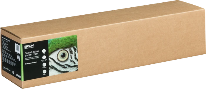 Epson S450271 FineArt Cotton Smooth Bright Fotopapier, 24", 300g/m², 15m