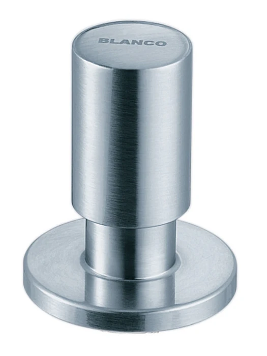 Blanco Zug-Ablauffernbedienung rund Messing edelstahl finish