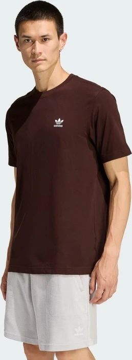 adidas Trefoil Essentials T-Shirt kurzarm aurora coffee (Herren)
