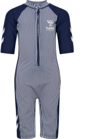 hummel Morgat Badeanzug navy surf/bright white (Junior)