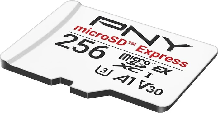 PNY microSD Express R890/W750 256GB, UHS-I U3, A1, Class 10, SD Express EX I
