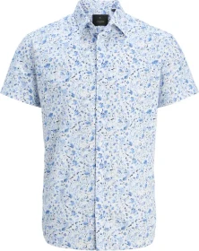 Jack & Jones Regular Fit Hemd kurzarm super sonic (Herren)