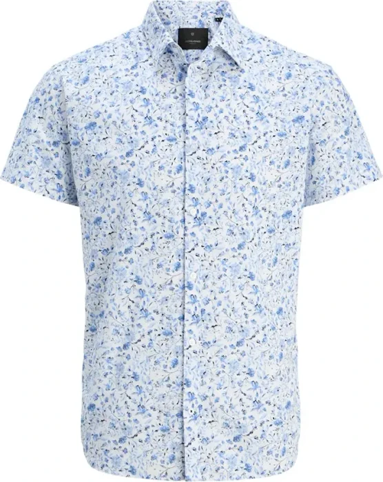 Jack & Jones Regular Fit Hemd kurzarm super sonic (Herren)