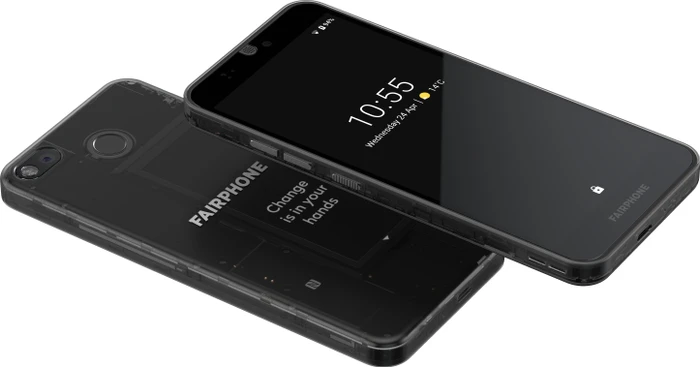 Fairphone 3 schwarz/transparent