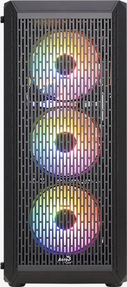 AeroCool Beam, inkl. 4x Lüfter, Lüfter LED RGB, Glasfenster
