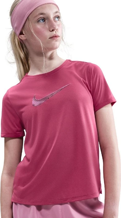 Nike One Classic Dri-FIT Funktionsshirt kurzarm sweet beet (Junior)