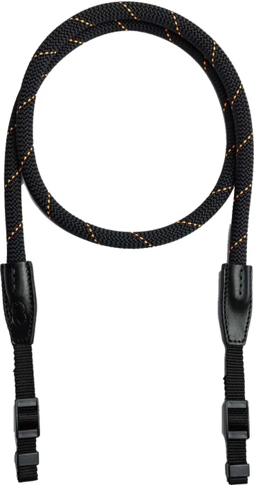 Cooph Rope Camera Strap Webbing Band 115cm Orange Obsidian