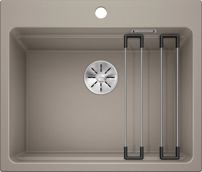 Blanco Etagon 6 InFino Einbau Becken mittig tartufo