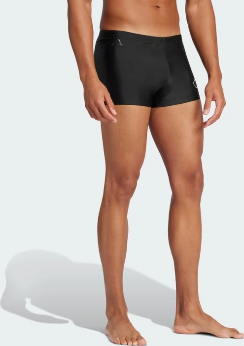 adidas Big Bars Badehose schwarz/weiß (Herren)