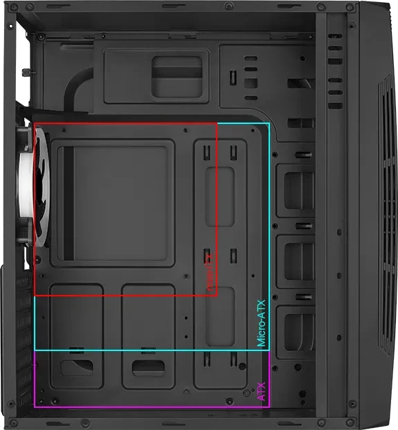 AeroCool Talon, Acrylfenster