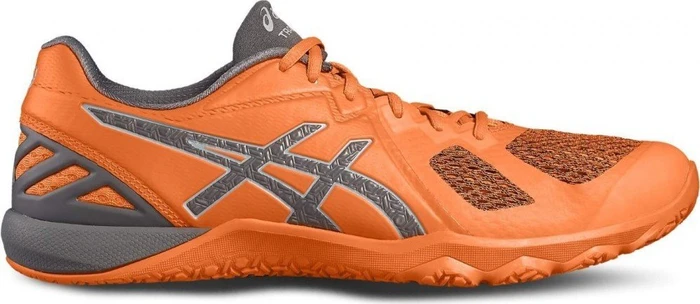 Asics Conviction X shocking orange/carbon/midgrey (Herren)
