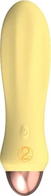 You2Toys Cuties mit Reizrillen Mini Vibrator gelb