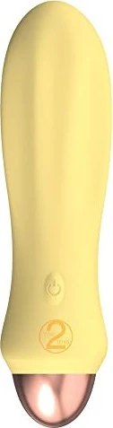 You2Toys Cuties mit Reizrillen Mini Vibrator gelb