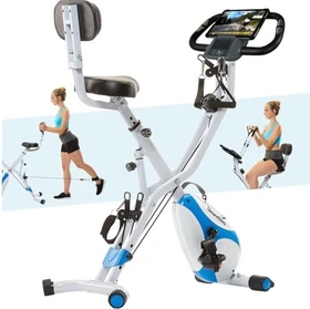 Skandika Foldaway X-3000 Indoor Cycle blau/weiß