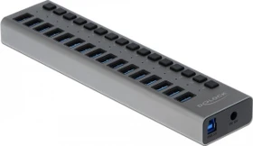 DeLOCK USB-Hub, 16x USB-A 3.0, USB-B 3.0 [Buchse]