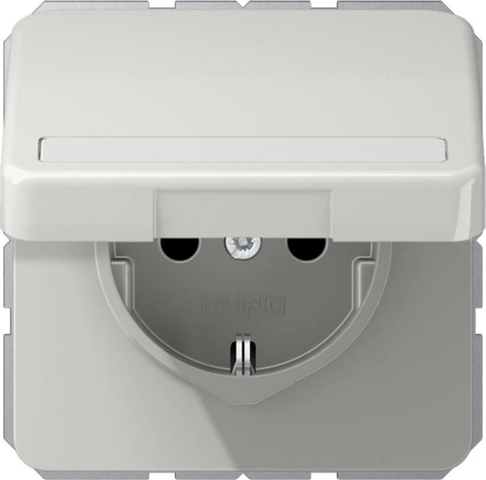 Jung Serie CD SCHUKO Steckdose 16A 250V, lichtgrau