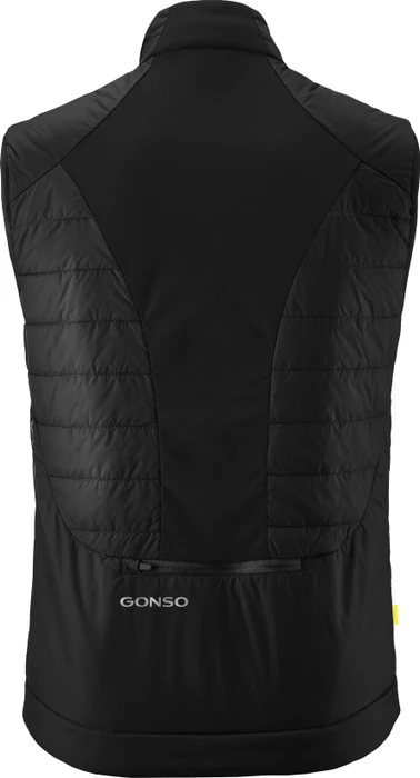 Gonso Taccone Primaloft Fahrradweste schwarz (Herren)