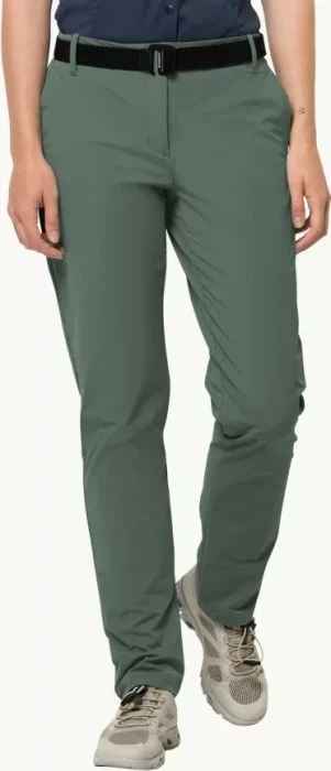 Jack Wolfskin Pack & Go Hose lang picnic green (Damen)