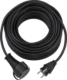Brennenstuhl Verlängerungskabel IP44 schwarz H05RR-F 3G1.5,  5m