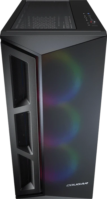 Cougar DarkBlader X5 RGB Translucent Black, Glasfenster