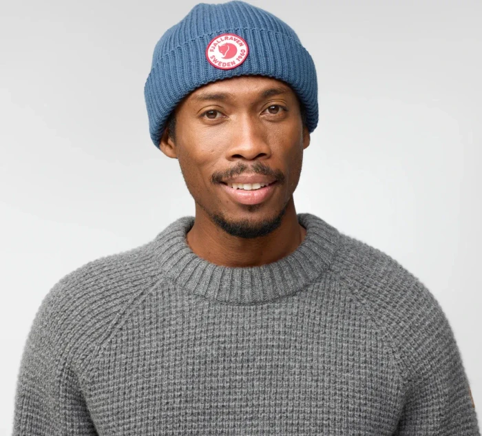 Fjällräven 1960 Lite Logo Mütze indigo blue
