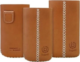 Bugatti Fashion Style Cross für Samsung Galaxy S2 braun (07816)