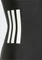 adidas 3-Streifen C-Back Badeanzug schwarz/weiß (Junior) Vorschaubild