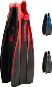 Cressi Free Frog Flossen schwarz/rot