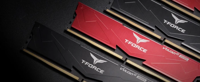 TeamGroup T-Force VULCANα schwarz UDIMM 16GB, DDR5-6000, CL30-36-36-76, X8