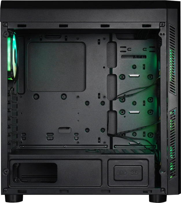 Chieftec Gamer GL-04B Scorpion 4 RGB, schwarz, Glasfenster