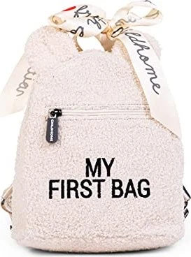 Childhome My first bag teddy altweiß Kindergartenrucksack