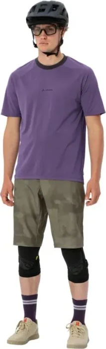 Vaude Loamer Mountainbike Funktionsshirt kurzarm mulberry (Herren)