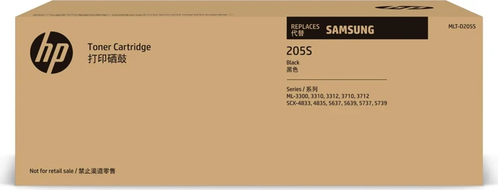 Samsung Trommel mit Toner MLT-D205S schwarz