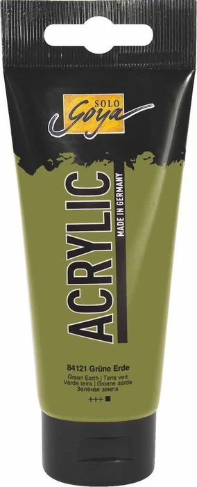 Kreul Solo Goya Acrylic Acrylfarbe, grüne erde, 100ml (84121)