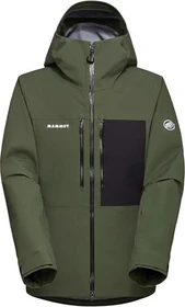 Mammut Stoney HS Hooded Skijacke dark marsh/black (Herren)
