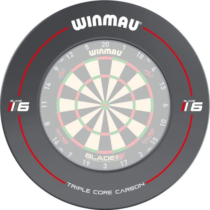 Winmau Blade 6 Dartboard Surround grau