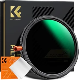 K&F Concept Nano-X 3in1 CPL + ND2-ND32 (1-5 stops) + Black Mist 1/4 Filter 49mm