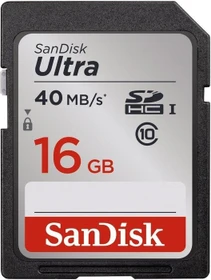 SanDisk Ultra R40 16GB, UHS-I, Class 10