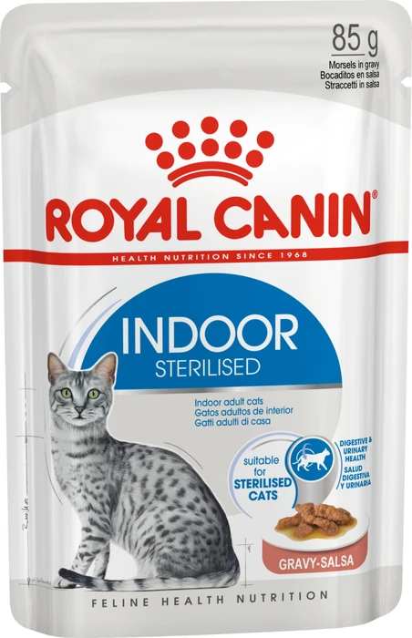 Royal Canin Indoor in Soße, 1.02kg (12x 85g)