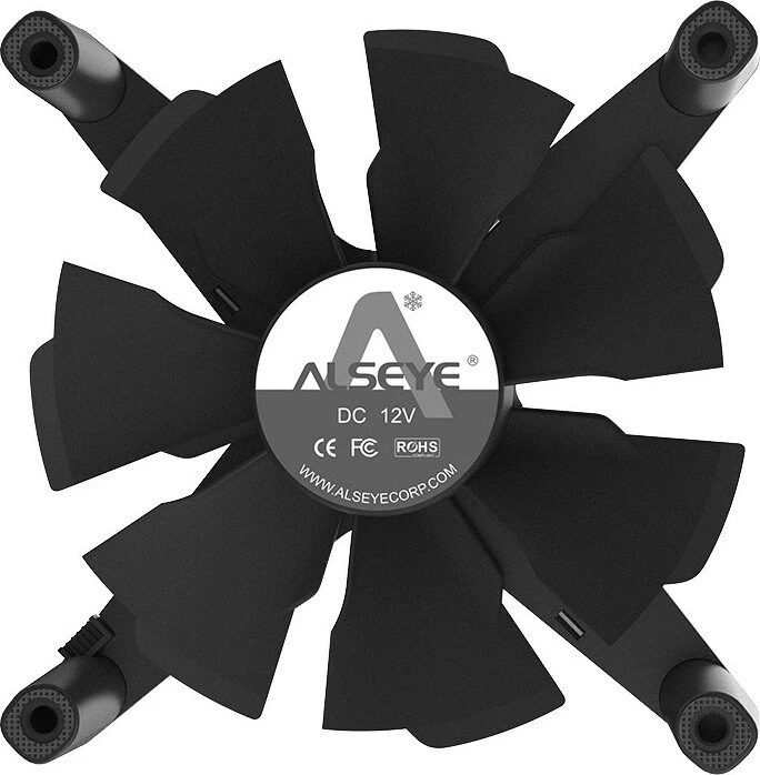 Alseye Xtreme X12 3in1 Kit, grau, LED-Steuerung, Fernbedienung, Lüftersteuerung, 120mm, 3er-Pack