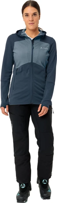 Vaude Monviso Grid Fleece Funktionsjacke nordic blue (Damen)