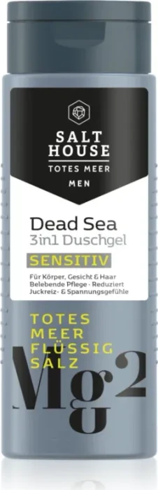 Salthouse Totes Meer Just for Men Sensitiv Haut & Haar Duschgel, 250ml