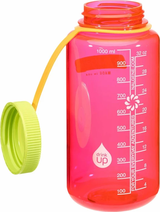 Nalgene Wide Mouth Trinkflasche 1l pomegranate