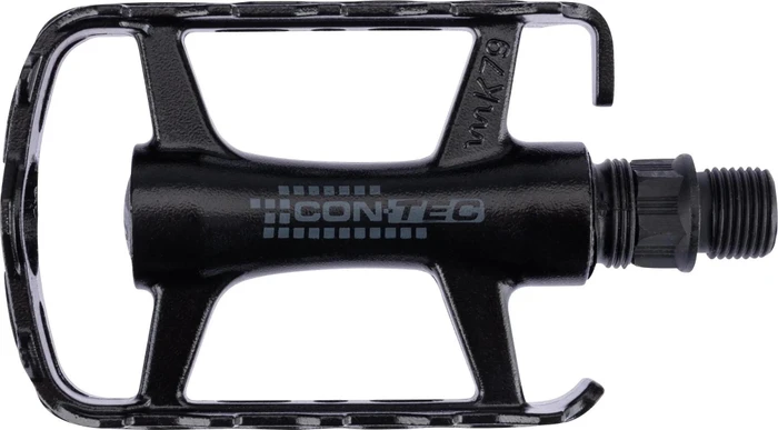 Contec Blacktop Plattformpedale schwarz