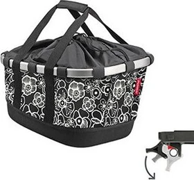 Reisenthel Bikebasket GT UniKlip 2 Gepäcktasche fleur schwarz